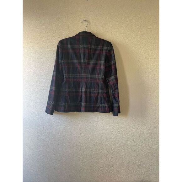 NWT express plaid womens blazer size 10 work office chic - Picture 3 of 7